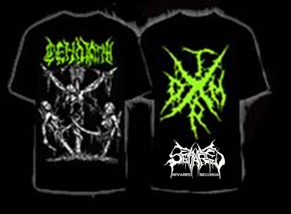 CENOTAPH (TURK)- 3 Corpses Green LARGE T-Shirt